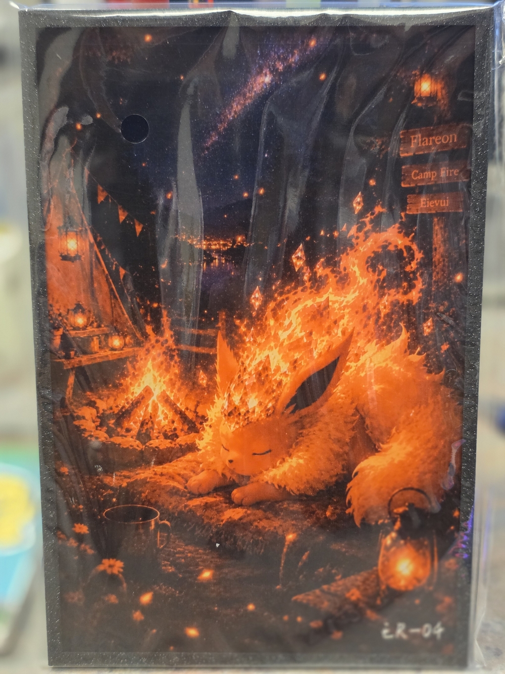 Pokemon Flareon Campfire Art Board